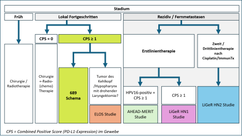 Schaubild Tumortherapie TUM Klinikum